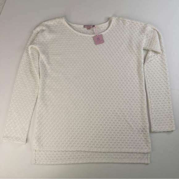 Calypso St. Barth Sofianne Top White XS Oversized NWT - Picture 3 of 10